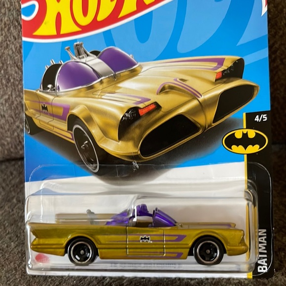 Hot Wheels Gold Batmobile
